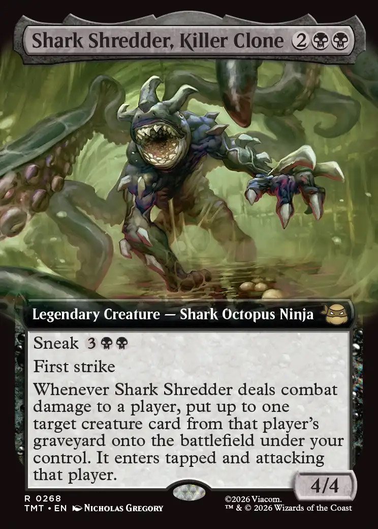 Teenage Mutant Ninja Turtles Foil: Swamp (0312 - Surge Foil)