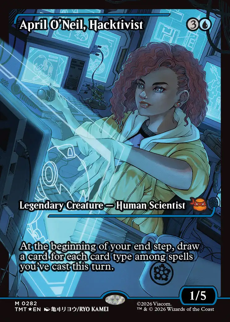 Teenage Mutant Ninja Turtles Variants Foil: April O'Neil
