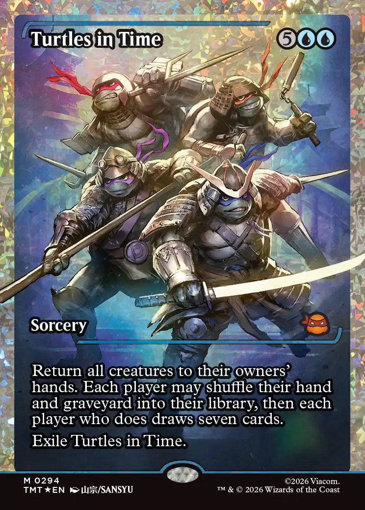 Teenage Mutant Ninja Turtles Variants Foil: Dark Leo & Shredder