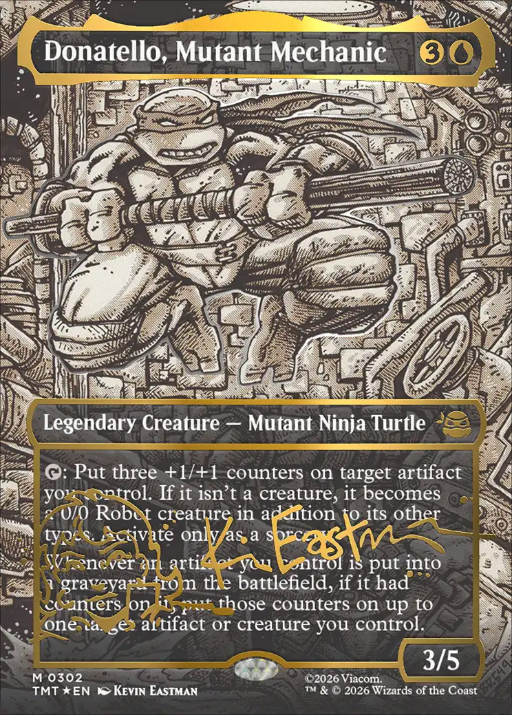 Teenage Mutant Ninja Turtles Variants Foil: Donatello, Mutant