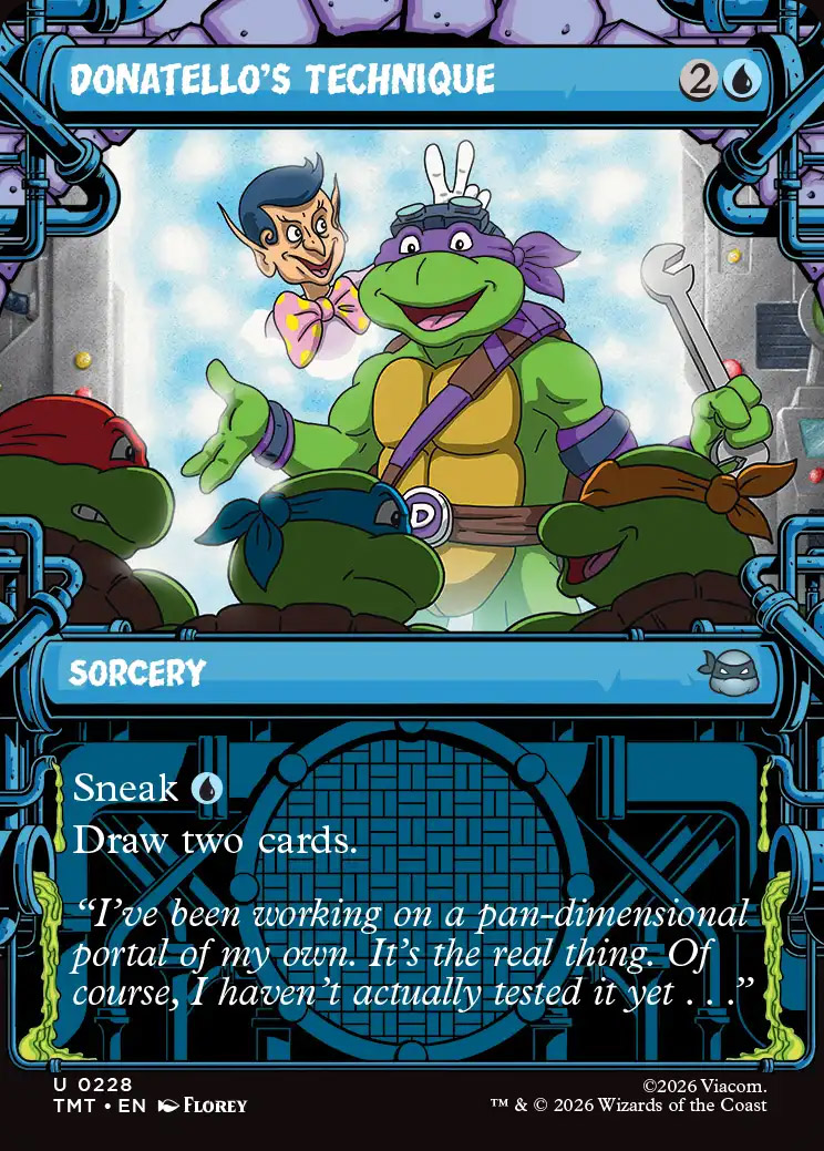 Teenage Mutant Ninja Turtles Variants Foil: Jennika's Technique