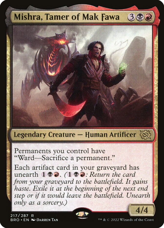Mishra, Tamer of Mak Fawa | The Brothers' War | Standard | Card Kingdom