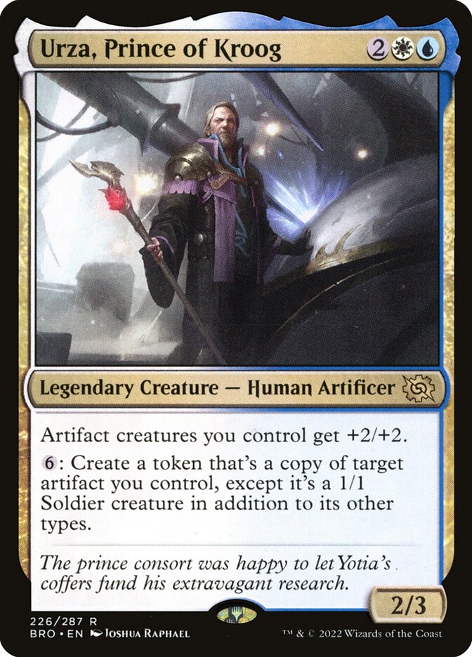 mtg urza planeswalker card Urza, Lord Protector | The Brothers' War | Standard Lord Protector and an artifact named The Mightstone and Weakstone Urza, Lord Protector/Urza, Planeswalker