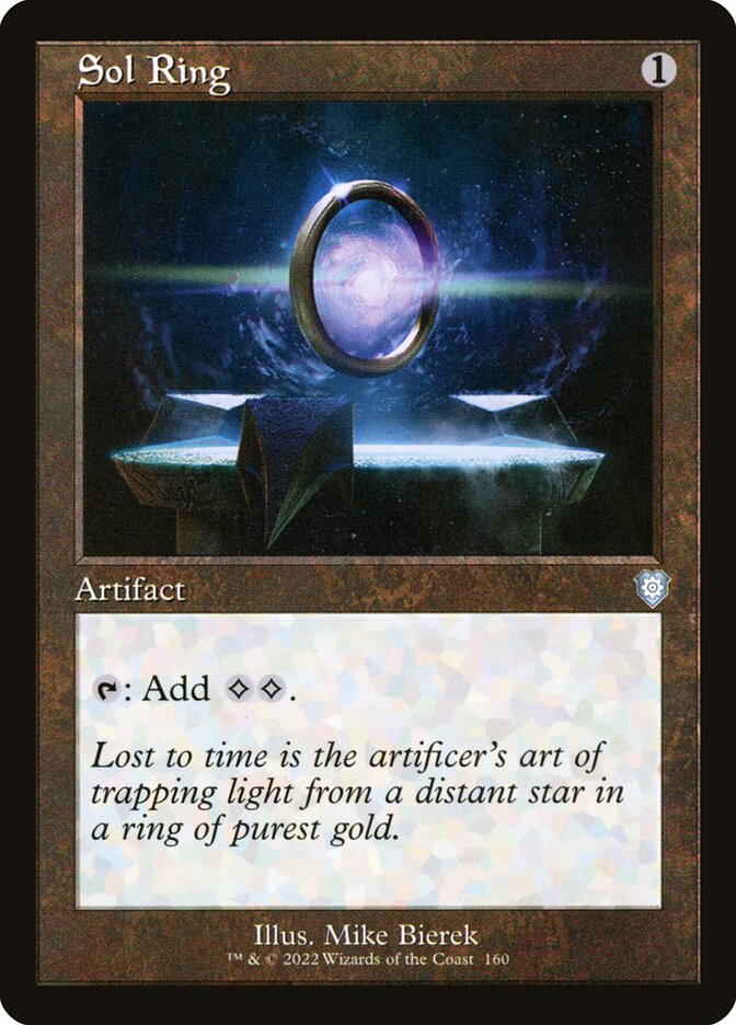 Sol Ring (Retro) [The Brothers' War Commander] Heavily Played