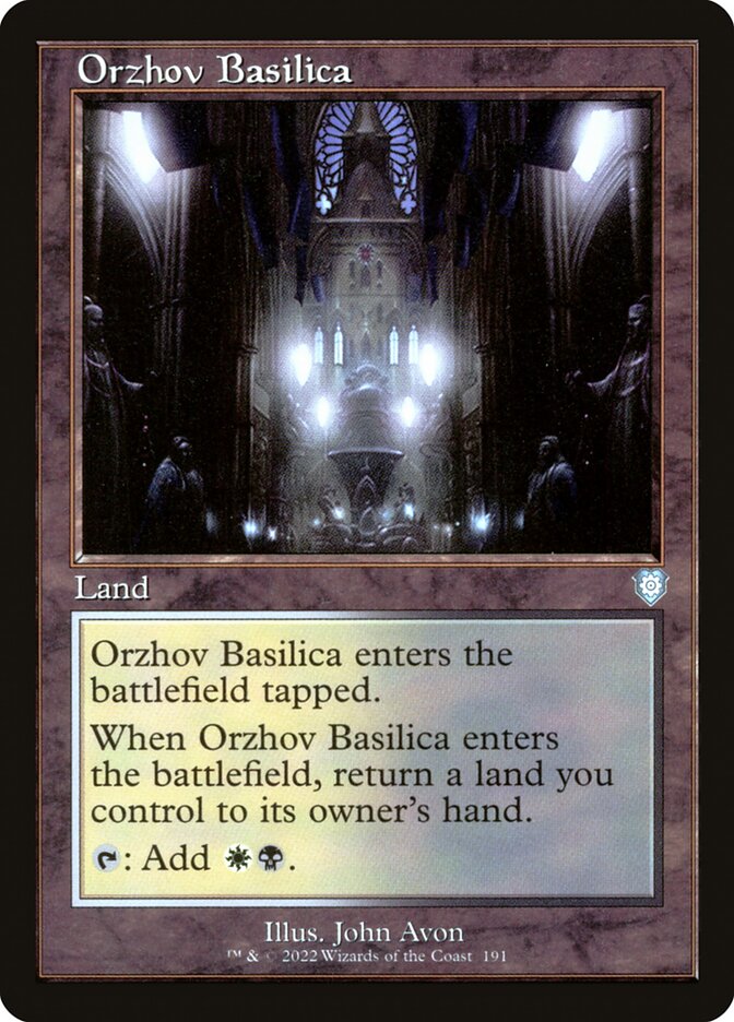 Orzhov Basilica [Commander 2020] Lightly Played