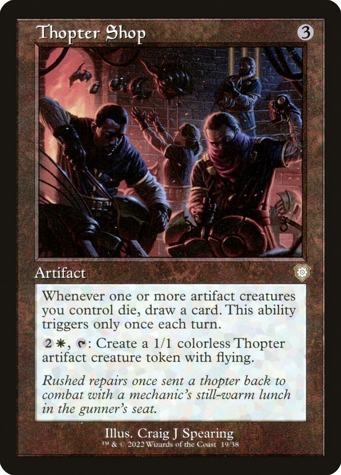 mtg thopter commander deck Pegasus // Double-Sided Token [Starter Decks] March of the Machine Commander (MOC) #386 Illustrated by Svetlin Velinov Magic Pia Nalaar, Consul of Revival
