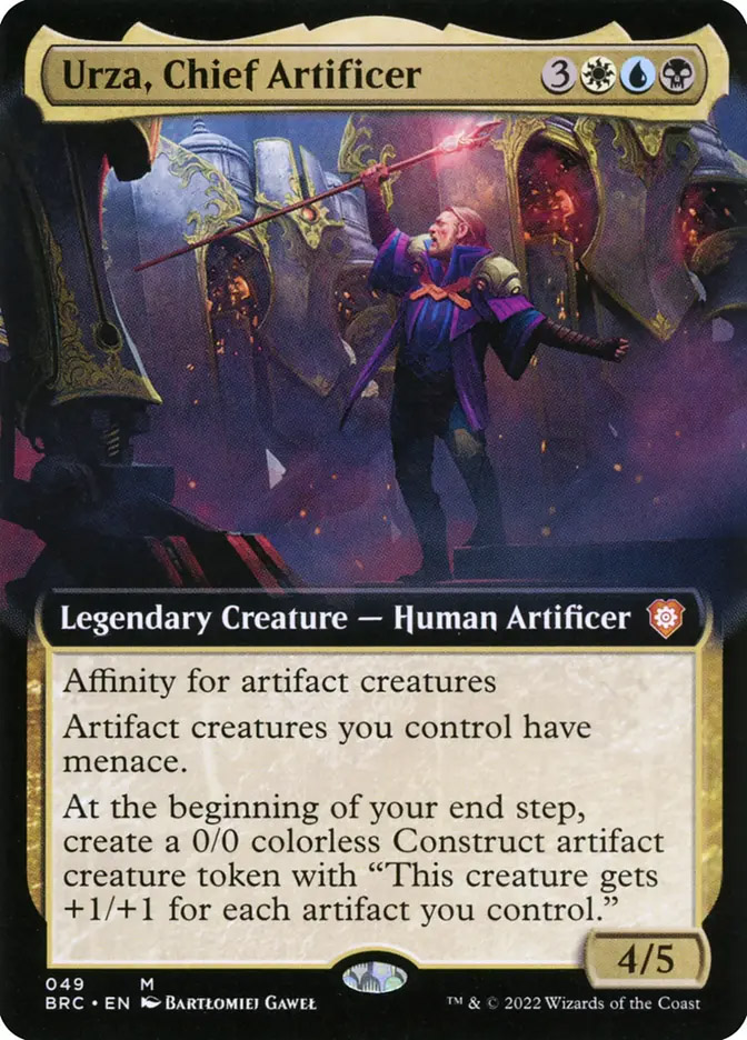 mtg urza commander deck Artifacts, Menace & Mayhem! At the beginning of your end step Urza, Chief Artificer | The