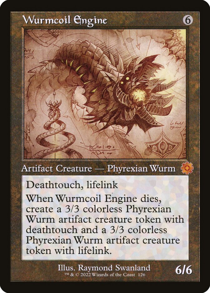 Wurmcoil Engine | The Brothers' War Retro Artifacts Foil | Card Kingdom