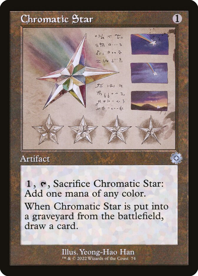 mtg brothers war schematic cards Ornithopter that player loses half their life Chromatic Star | The Brothers'