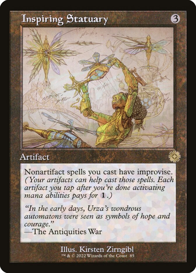 mtg brothers war schematic cards Ivory Tower (Retro Schematic) (Serialized) [The Brothers' Retro Artifacts] The Brothers War Retro Artifacts (BRR) #104 Illustrated by Ovidio Cartagena Magic Magic The Gathering The Brothers'