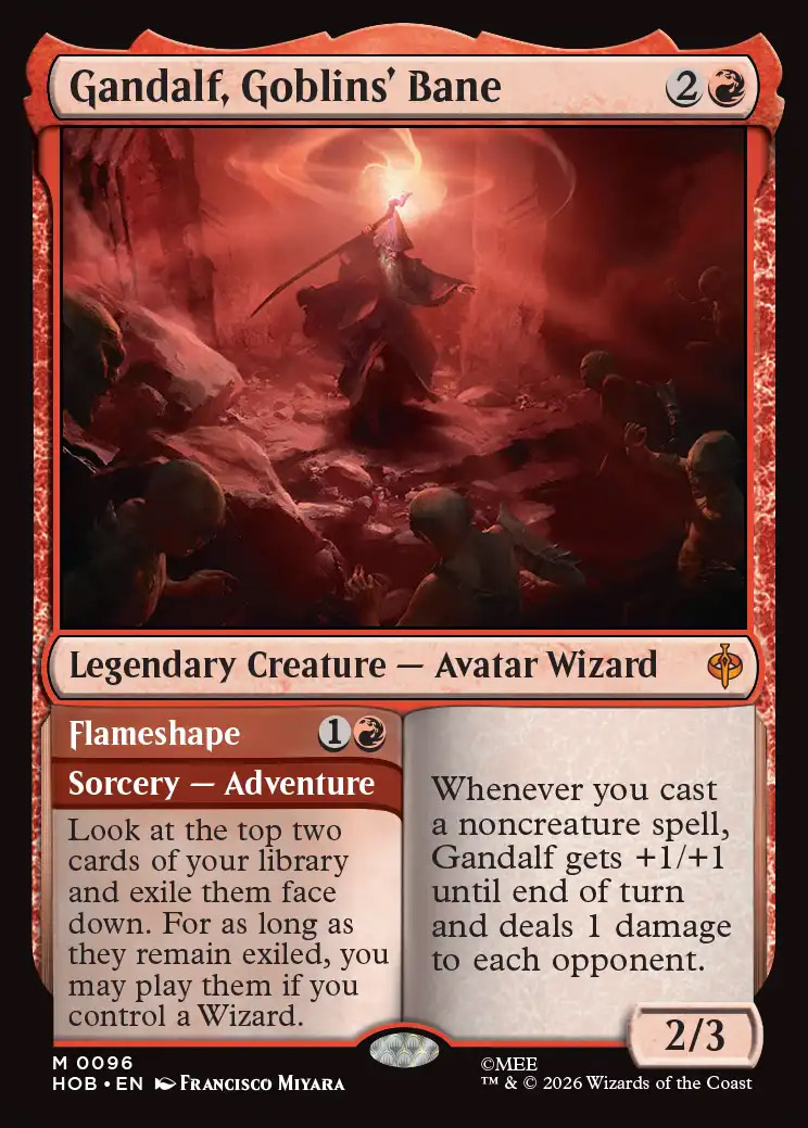 Gandalf, Goblins' Bane | The Hobbit Variants Foil | Card Kingdom