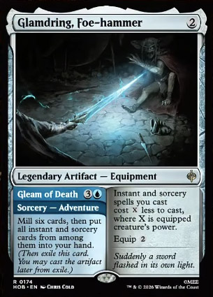 glamdring mtg card so you dont lose it and can come back anytime after! Final Hobbit Box Topper Batch