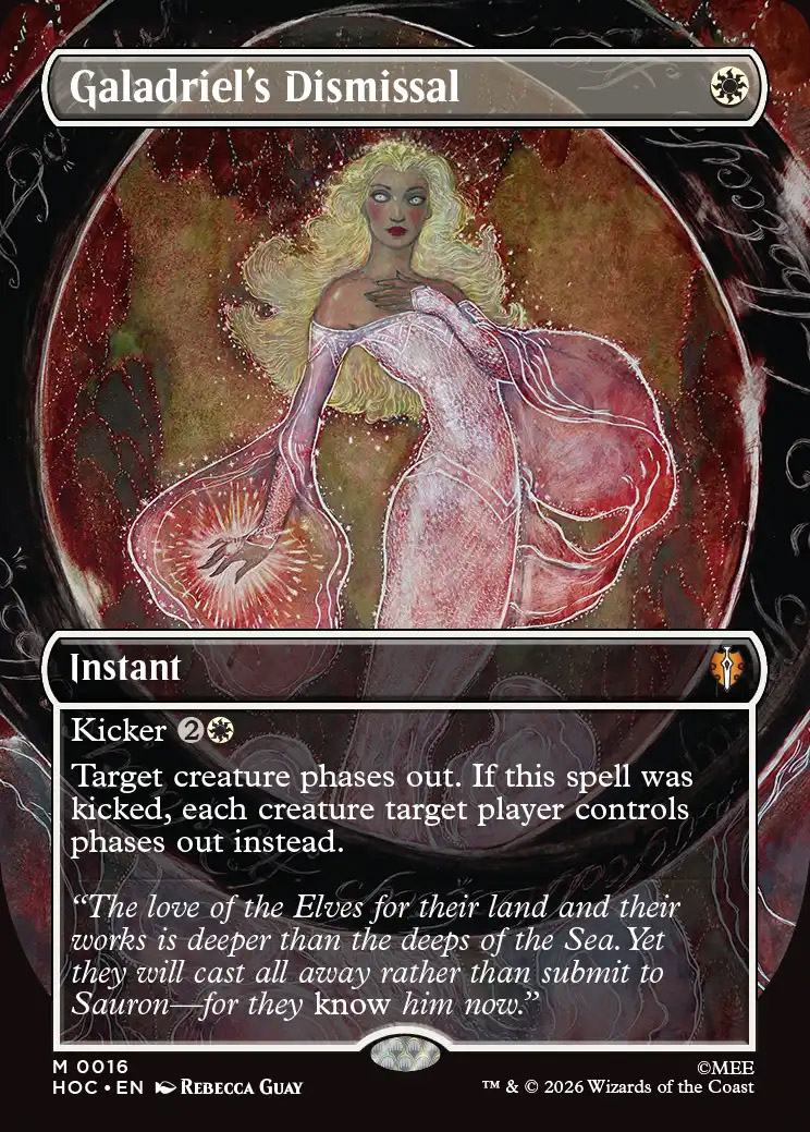 Galadriel's Dismissal | The Hobbit Eternal-Legal Variants Foil