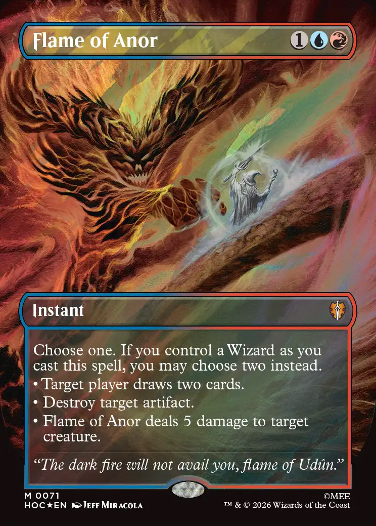 Call Forth the Tempest | The Hobbit Eternal-Legal Variants Foil