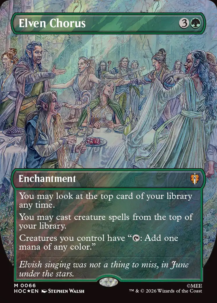 Galadriel's Dismissal | The Hobbit Eternal-Legal Variants Foil