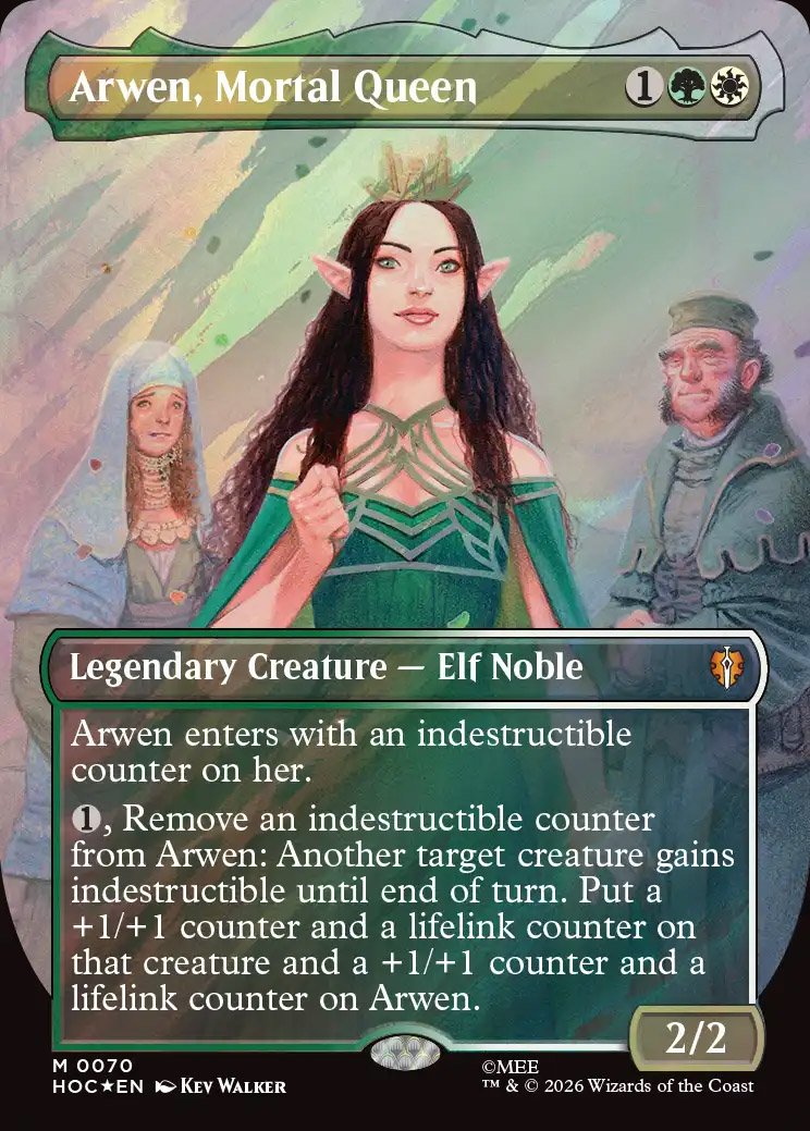 Arwen, Mortal Queen | The Hobbit Eternal-Legal Variants Foil