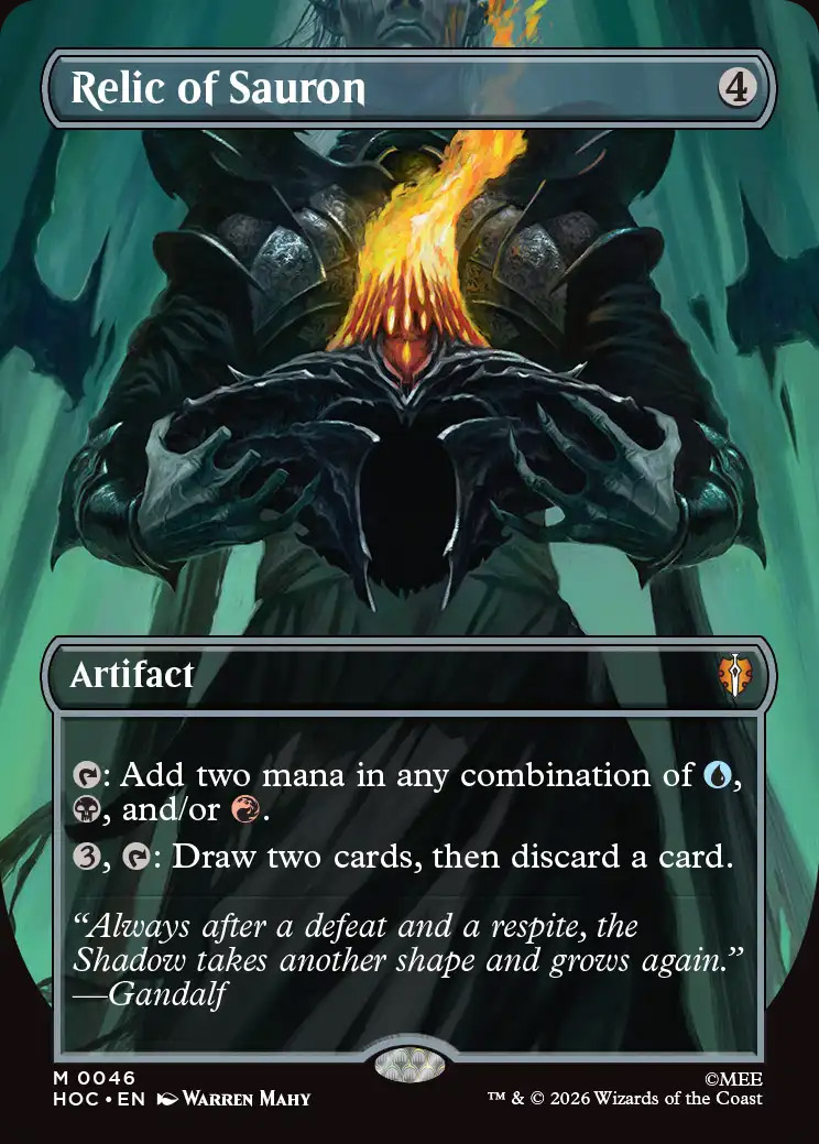 Galadriel's Dismissal | The Hobbit Eternal-Legal Variants Foil