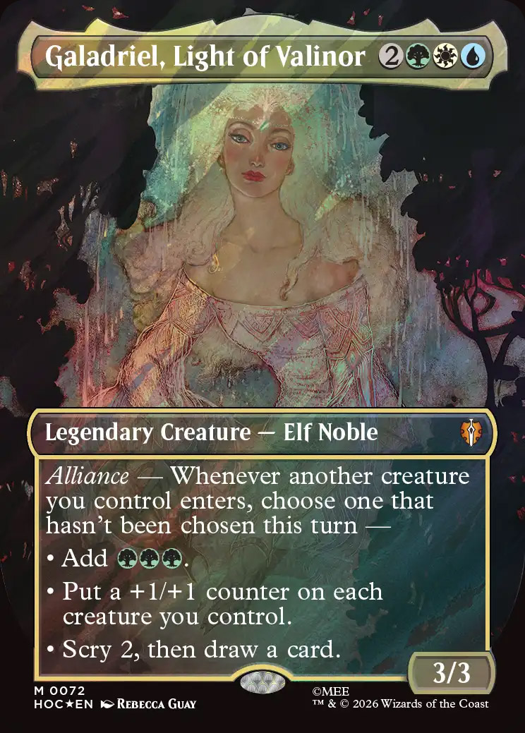 Galadriel's Dismissal | The Hobbit Eternal-Legal Variants Foil