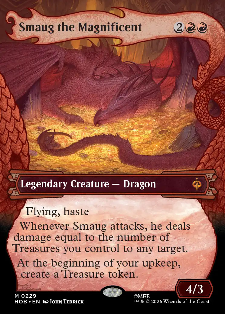Smaug, Wicked Worm | The Hobbit Variants | Card Kingdom