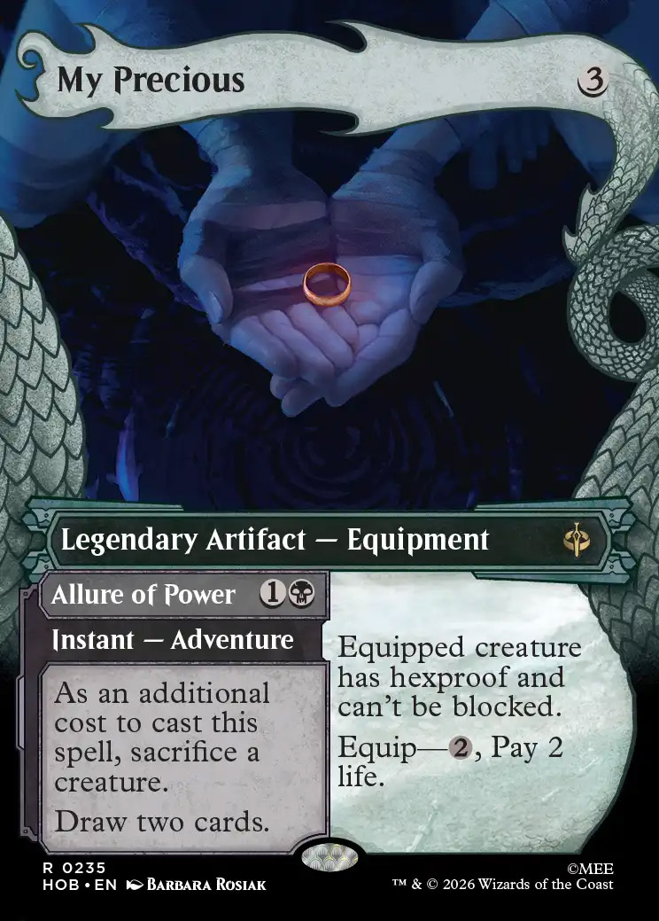 Gleaming Splendor | The Hobbit Variants Foil | Card Kingdom