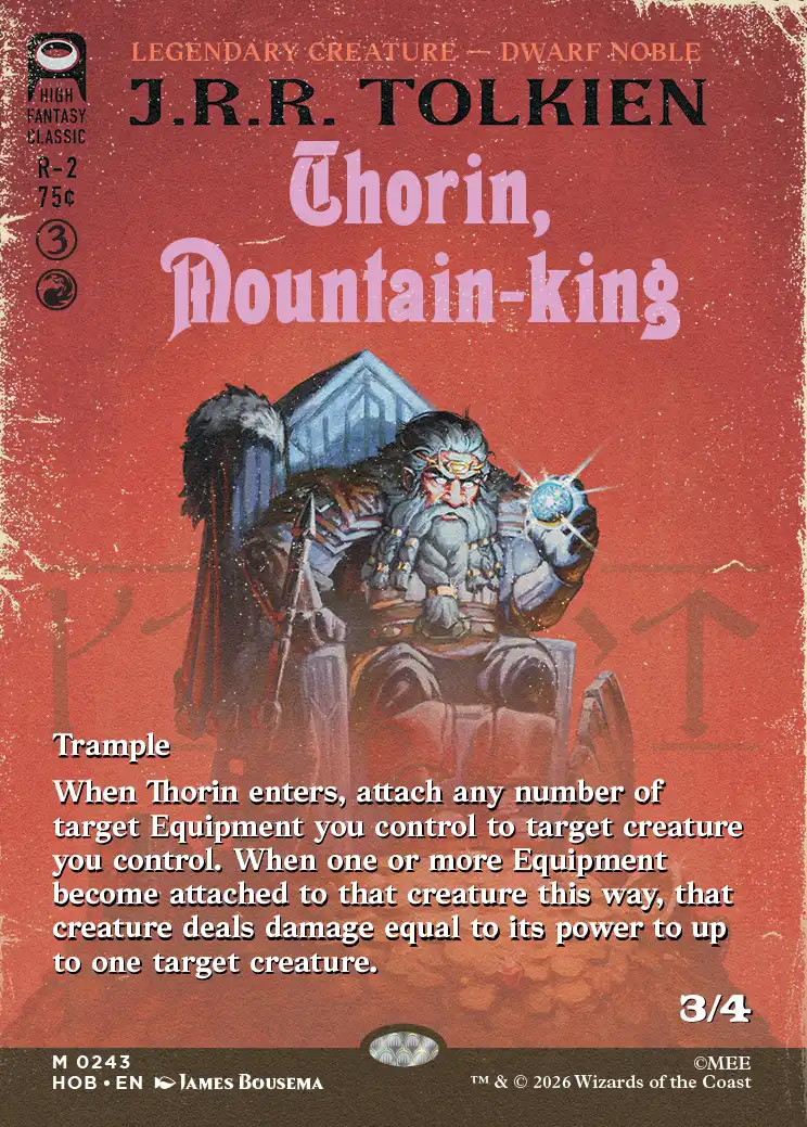 The Lonely Mountain | The Hobbit Variants Foil | Card Kingdom
