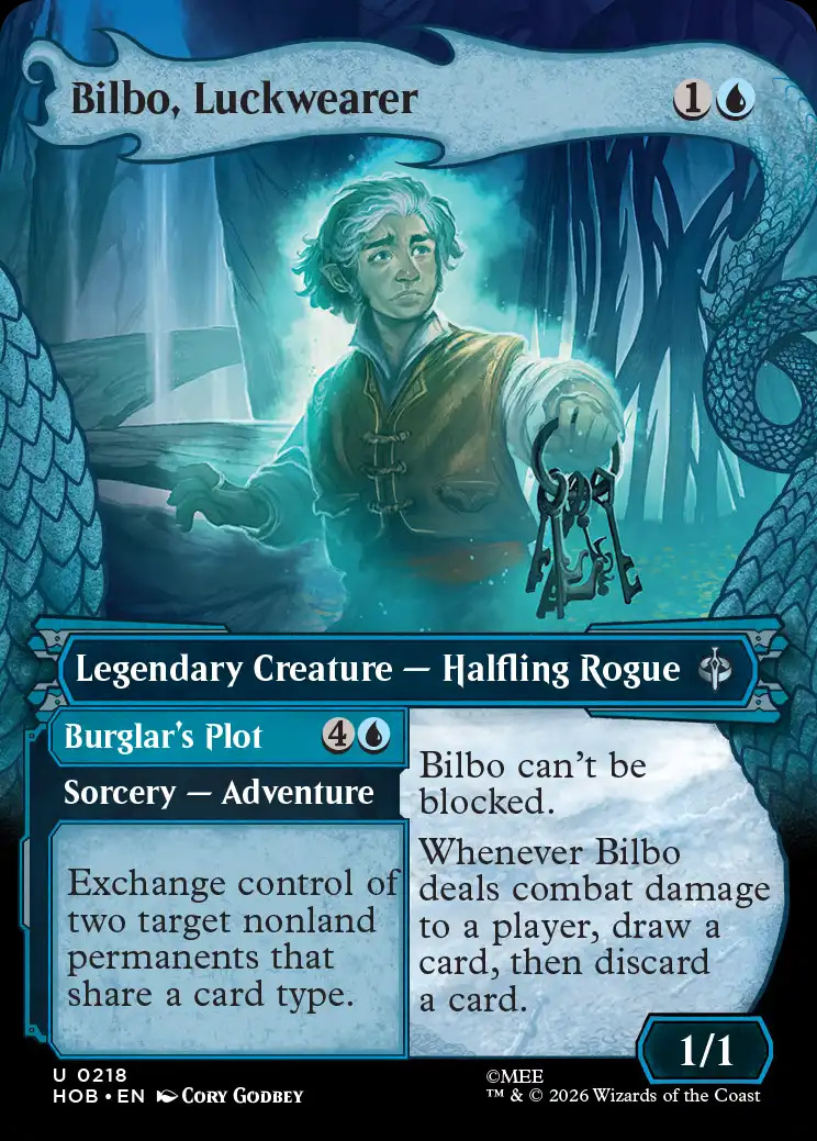 Bilbo, Thief in the Night | The Hobbit Variants Foil | Card Kingdom