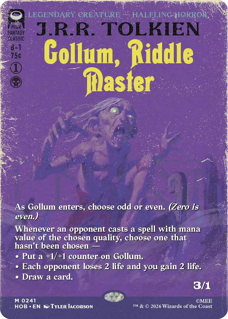 Gandalf, Goblins' Bane | The Hobbit Variants Foil | Card Kingdom