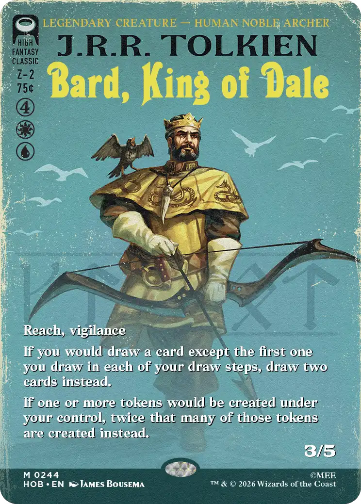 Bard, King of Dale | The Hobbit Variants Foil | Card Kingdom