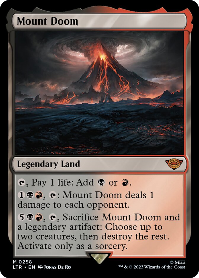 Mount Doom | The Lord of the Rings: Tales of Middle-earth Foil