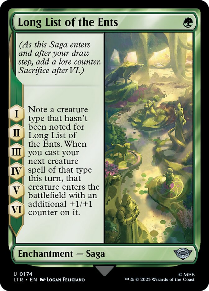 Long List of the Ents | The Lord of the Rings: Tales of Middle-earth |  Modern | Card Kingdom