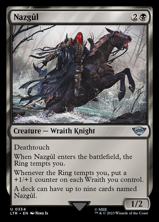 ナズグル 銀幕Foil 0726 Nazgul | The Lord of the Rings: Tales of Middle-earth Foil