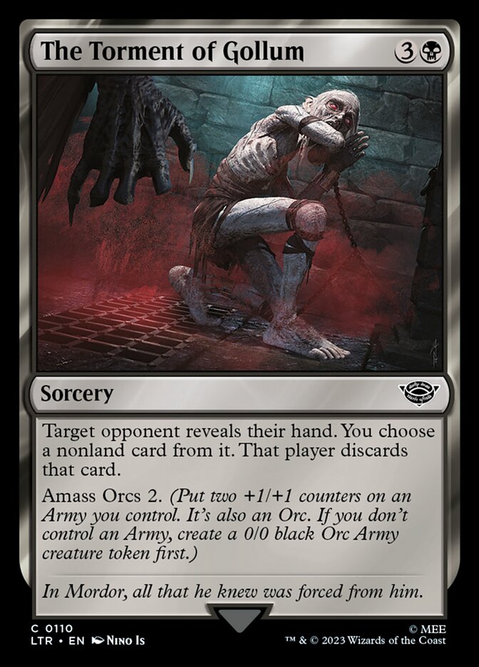 gollum cards mtg 401 Games Canada - The Torment of remove Gollum from combat The Torment of Gollum |