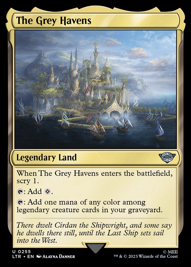 The Grey Havens | The Lord of the Rings: Tales of Middle-earth | Modern |  Card Kingdom