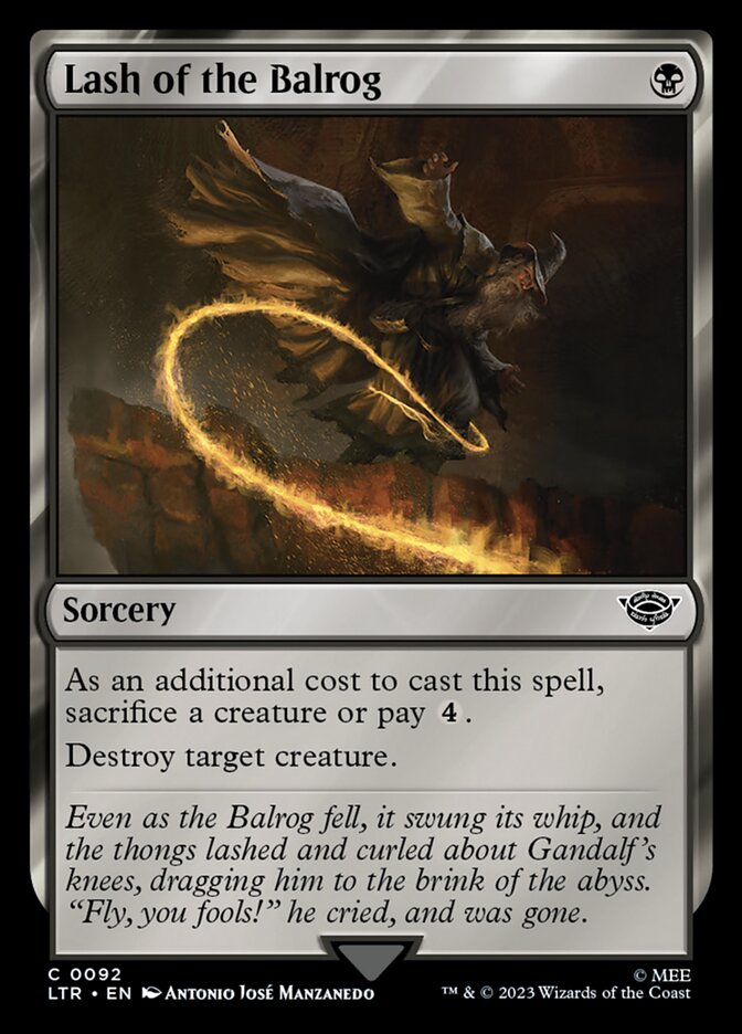 Lash of the Balrog | The Lord of the Rings: Tales of Middle-earth | Modern  | Card Kingdom