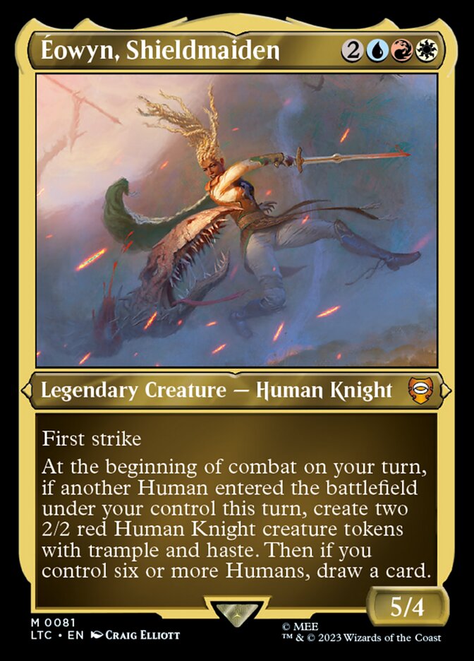 Eowyn, Shieldmaiden | The Lord of the Rings: Tales of Middle-earth Commander  Decks | Commander | Card Kingdom