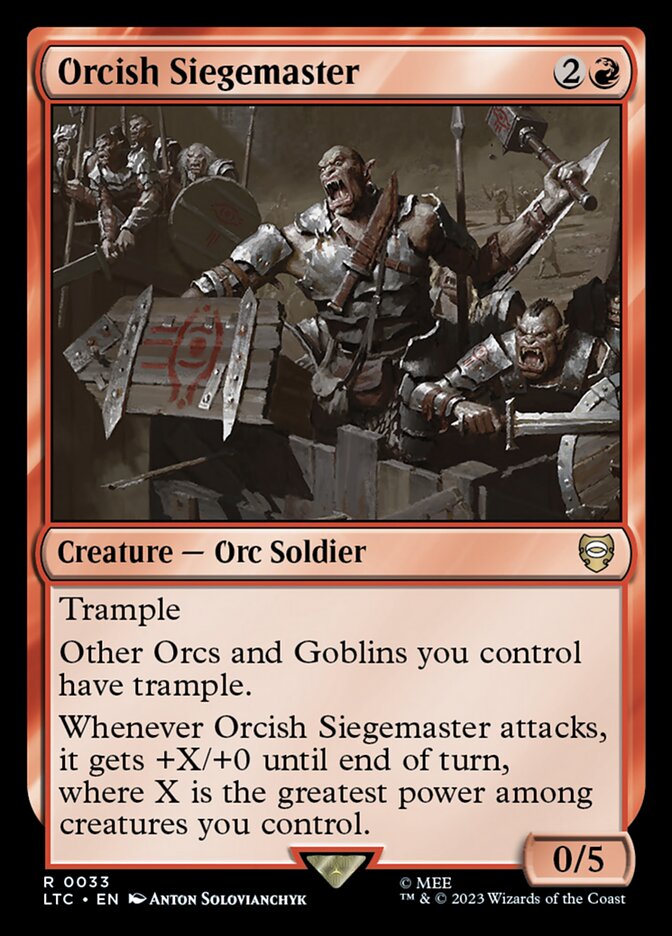 mtg orc commander deck Krenko, Mob Boss Goblin Tribal Tokens Magic MTG Commander Deck –  CommanderComplete main image 0
