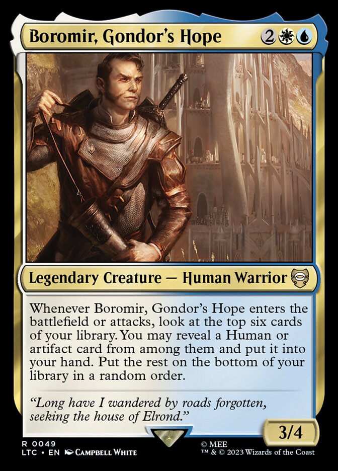 mtg lord of the rings best commander deck Ahead of This Year's MTG x Hobbit Set, Score The Lord of the Rings Precon  Decks at a Discount With This Brand New Deal main image 1