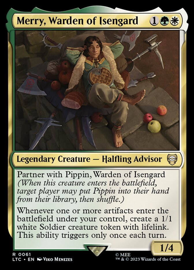 Merry, Warden of Isengard | The Lord of the Rings: Tales of Middle-earth  Commander Decks | Commander | Card Kingdom