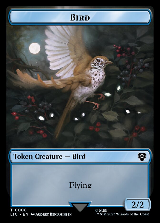mtg commander bird deck Final Fantasy Magic The Gathering - Chocobo - Bant Blue Green White - EDH cEDH - 100 Card - Custom Deck Bird Token // Elf Warrior