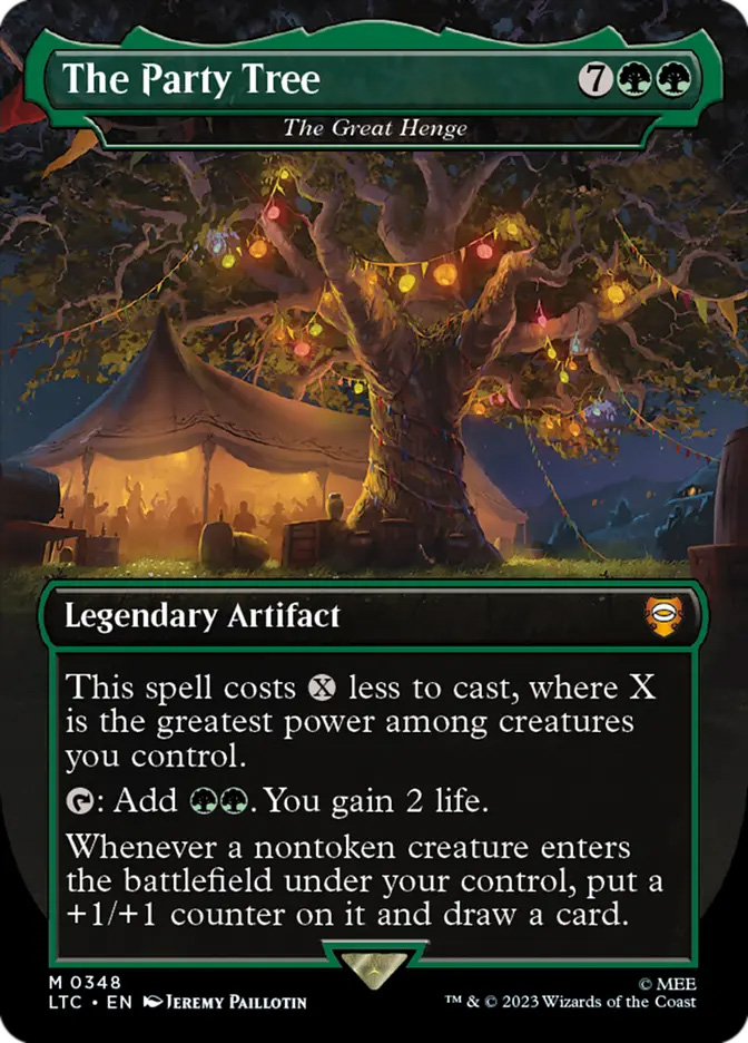 the party tree mtg commander deck The Great Henge | The Lord of the Rings: Tales of Middle-earth Commander  Decks Variants | Commander