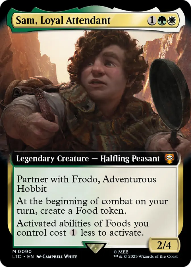frodo adventurous hobbit mtg card Frodo, | The Lord of the Rings: Tales of Middle-earth Commander Decks Variants Foil | Commander Adventurous Hobbit attacks Frodo, Adventurous Hobbit #82 Prices