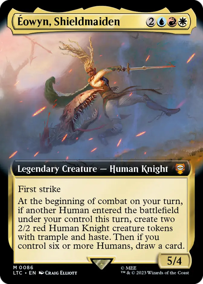 eowyn mtg card owyn, Shieldmaiden Then if you control six or more Humans owyn, Shieldmaiden  Tales of