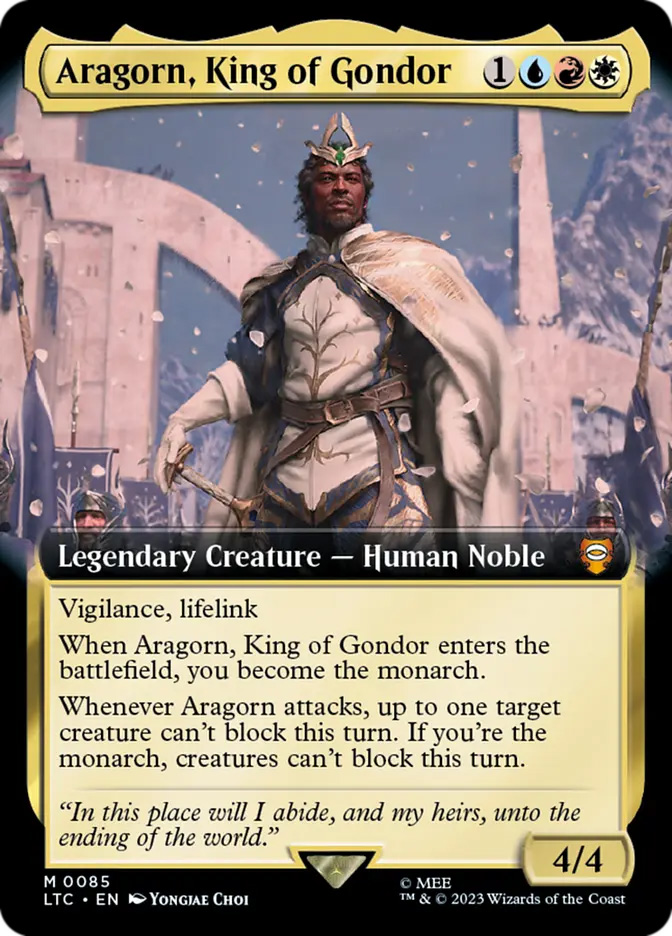 aragorn mtg cards Aragorn, the Uniter | The Lord of the Rings