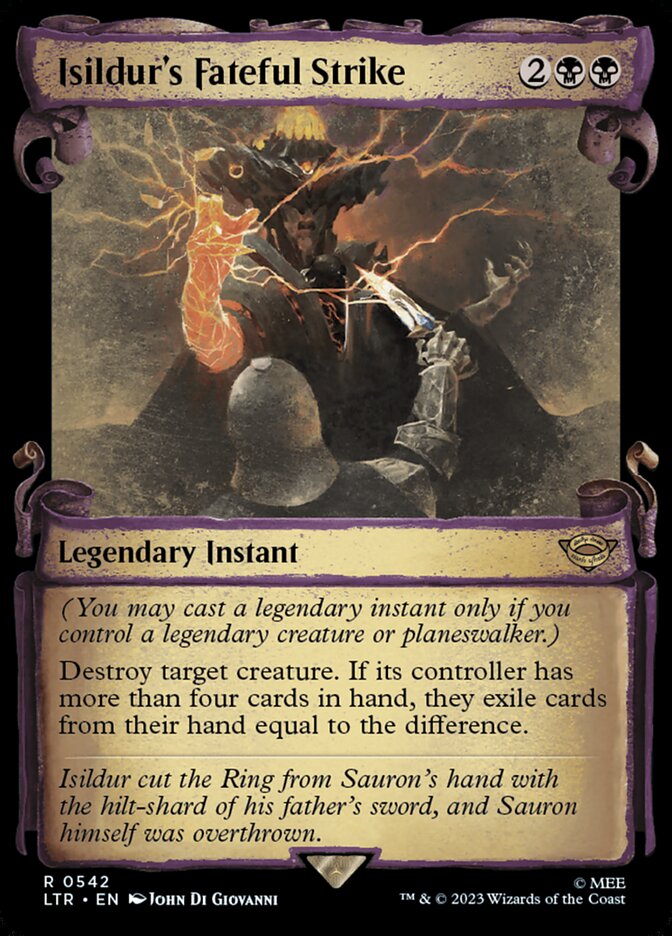 Isildur's Fateful Strike | The Lord of the Rings: Tales of Middle-earth  Variants | Modern | Card Kingdom