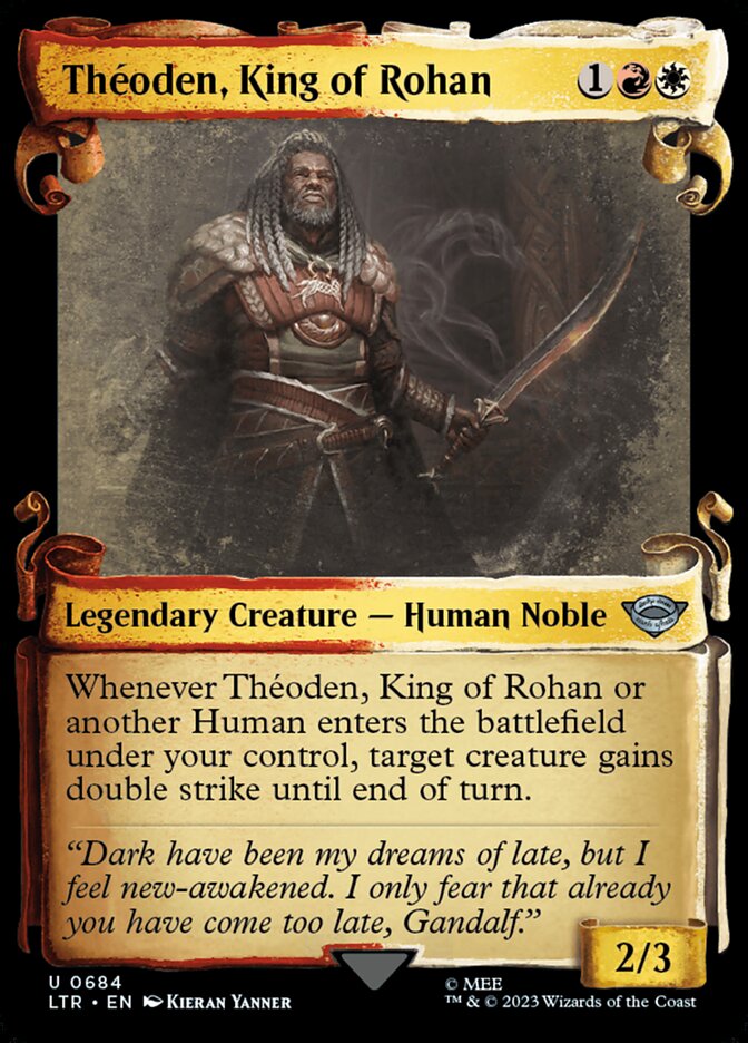 theoden mtg card Theoden, King of Rohan by NanakoAC on DeviantArt