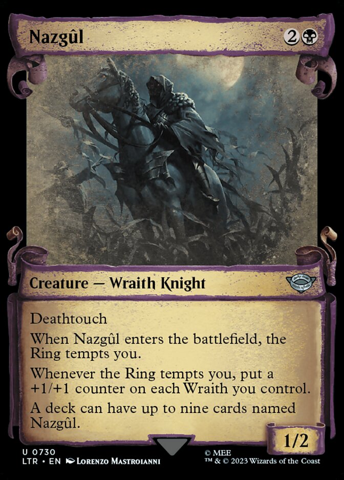 2025 topps rare cards Arcane Signet [The Lord of the Rings: Tales of Middle-Earth Commander] main image 0
