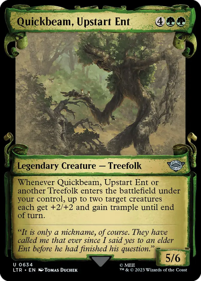 fangorn mtg card Fangorn, Tree Shepherd (Foil) (LTR) The Gathering Fangorn, Tree Shepherd