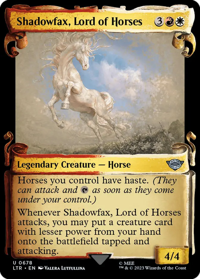 shadowfax mtg card Magic The Gathering - The Lord of the Rings The Gathering milkbean | Galarian Rapidash as