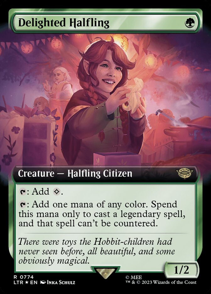 Delighted Halfling | The Lord of the Rings: Tales of Middle-earth