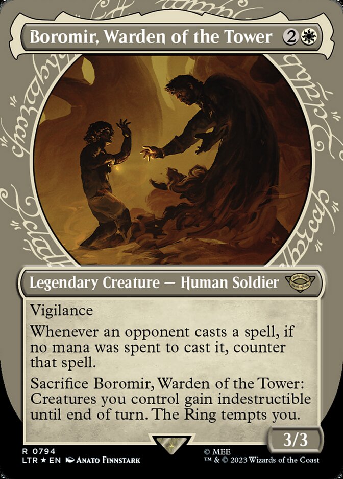 Boromir, Warden of the Tower | The Lord of the Rings: Tales of Middle-earth  Variants Foil | Modern | Card Kingdom